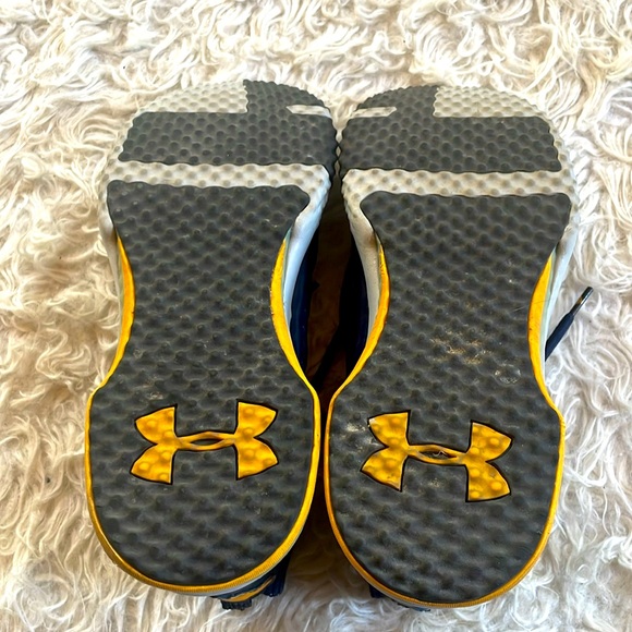 EUC under Armour Project Rock 1 - Blue White Red men’s 10.5 gym trainers! - Picture 4 of 5